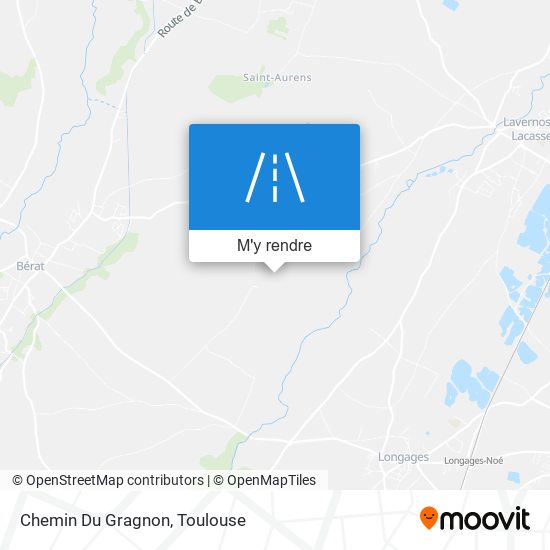 Chemin Du Gragnon plan