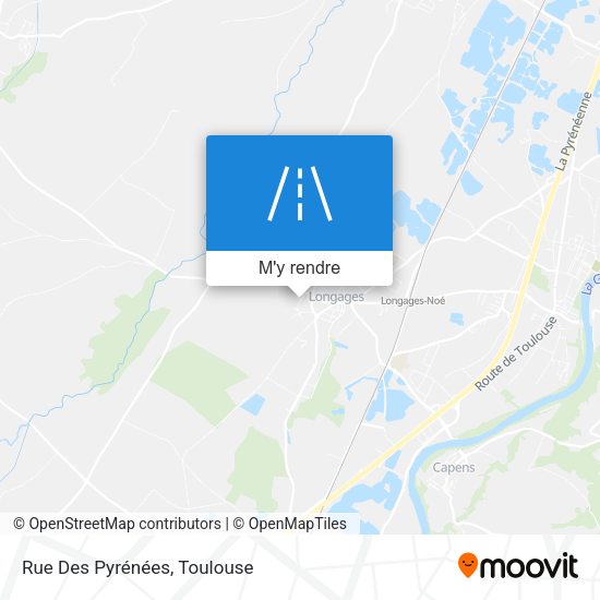 Rue Des Pyrénées plan