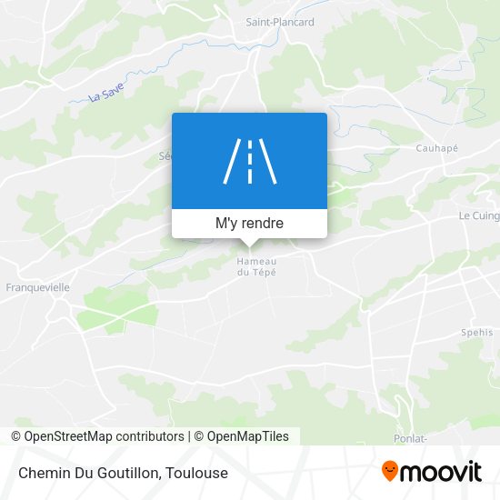 Chemin Du Goutillon plan