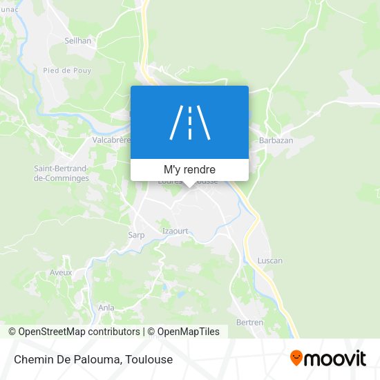 Chemin De Palouma plan
