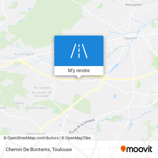 Chemin De Bontems plan