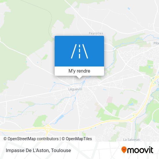 Impasse De L'Aston plan