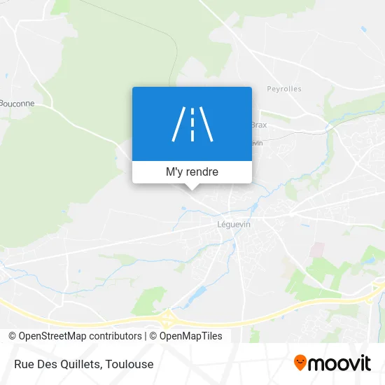 Rue Des Quillets plan