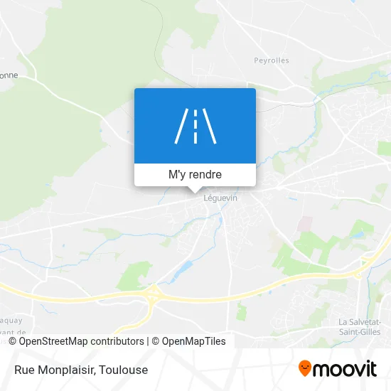 Rue Monplaisir plan