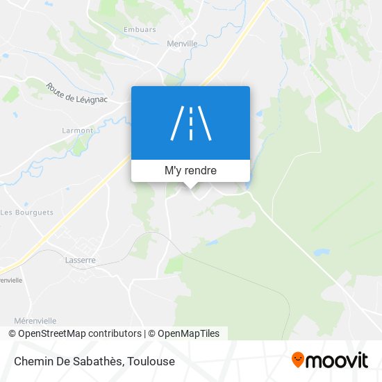 Chemin De Sabathès plan