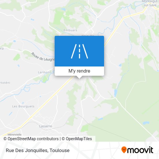 Rue Des Jonquilles plan