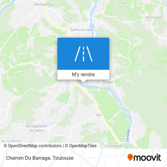 Chemin Du Barrage plan