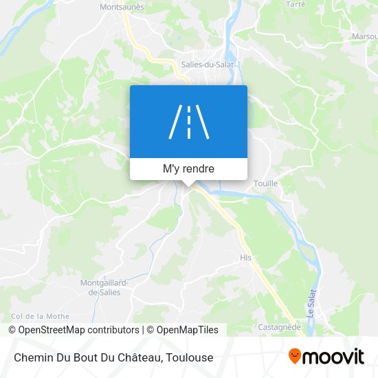 Chemin Du Bout Du Château plan