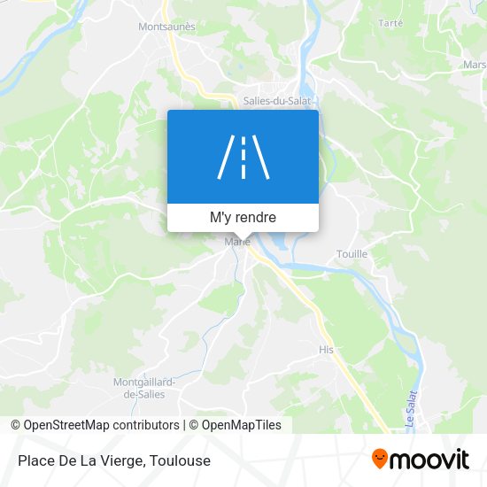 Place De La Vierge plan