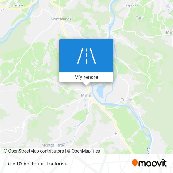 Rue D'Occitanie plan