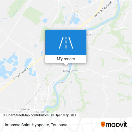 Impasse Saint-Hyppolite plan