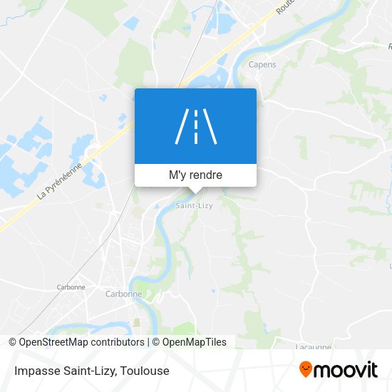 Impasse Saint-Lizy plan