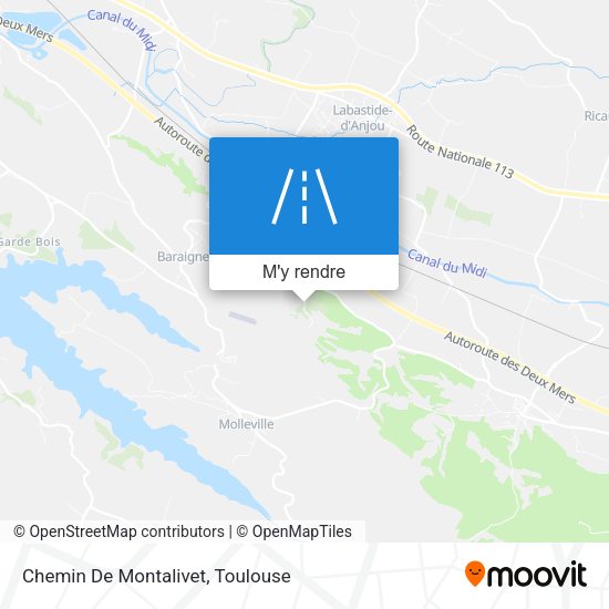 Chemin De Montalivet plan