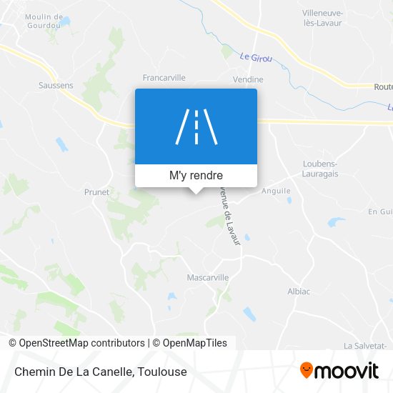 Chemin De La Canelle plan