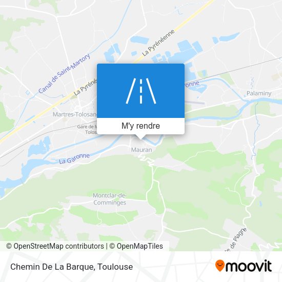 Chemin De La Barque plan