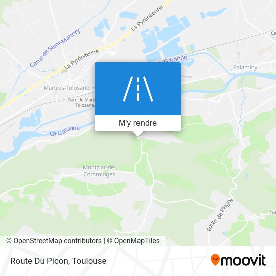 Route Du Picon plan