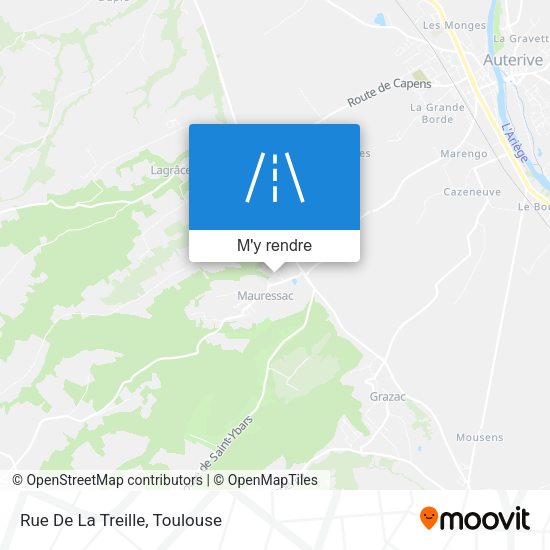 Rue De La Treille plan