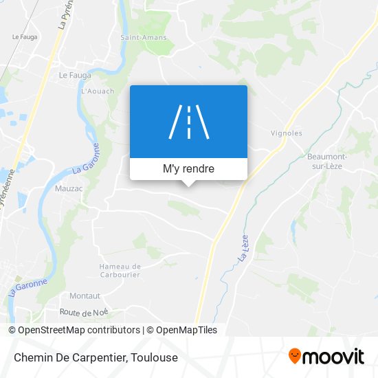Chemin De Carpentier plan
