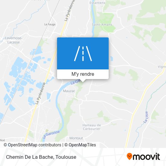 Chemin De La Bache plan