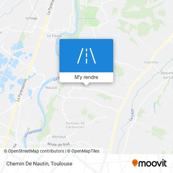 Chemin De Nautin plan