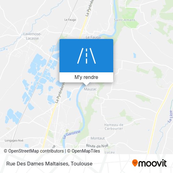 Rue Des Dames Maltaises plan