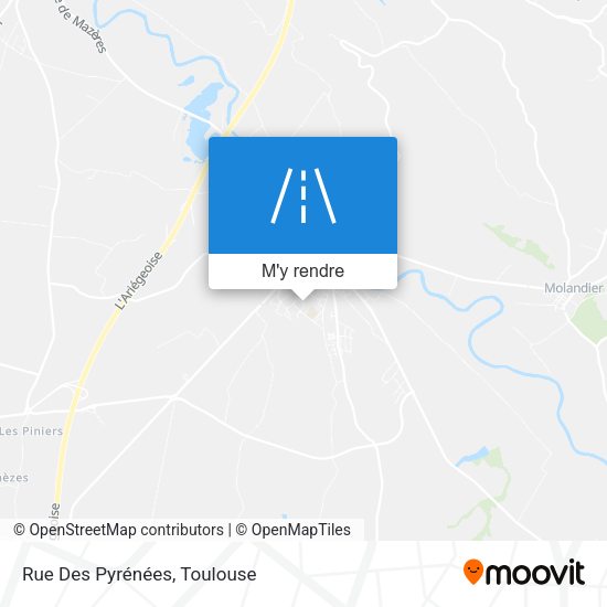 Rue Des Pyrénées plan