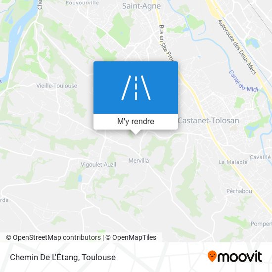Chemin De L'Étang plan