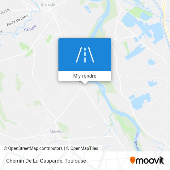 Chemin De La Gasparde plan