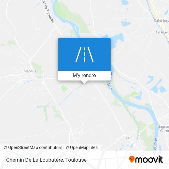 Chemin De La Loubatère plan