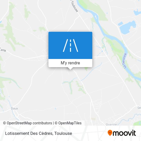 Lotissement Des Cèdres plan