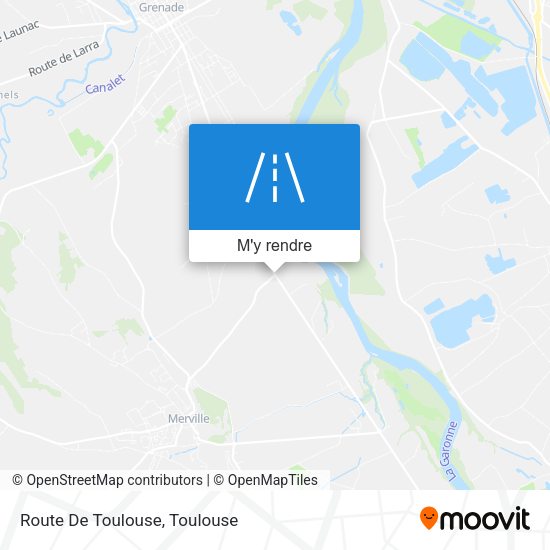 Route De Toulouse plan