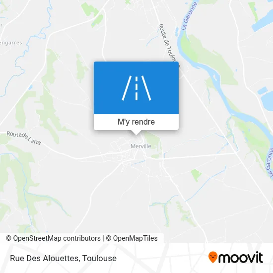 Rue Des Alouettes plan