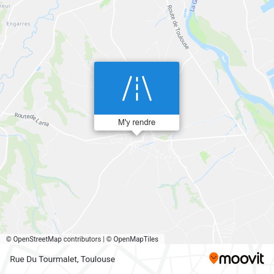 Rue Du Tourmalet plan