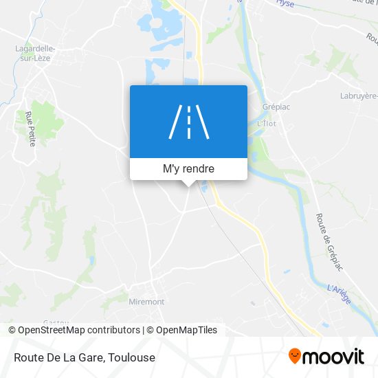 Route De La Gare plan