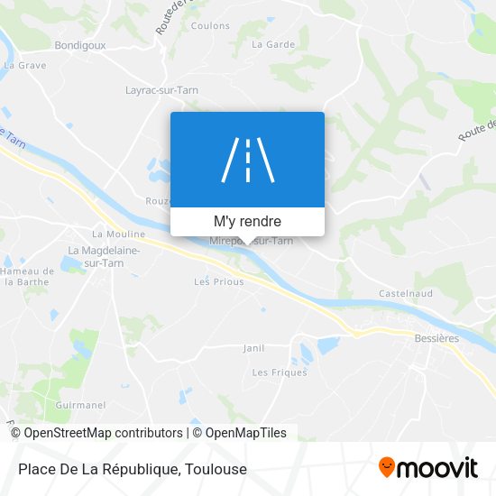 Place De La République plan