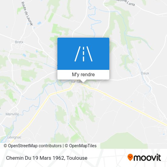 Chemin Du 19 Mars 1962 plan