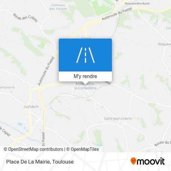 Place De La Mairie plan