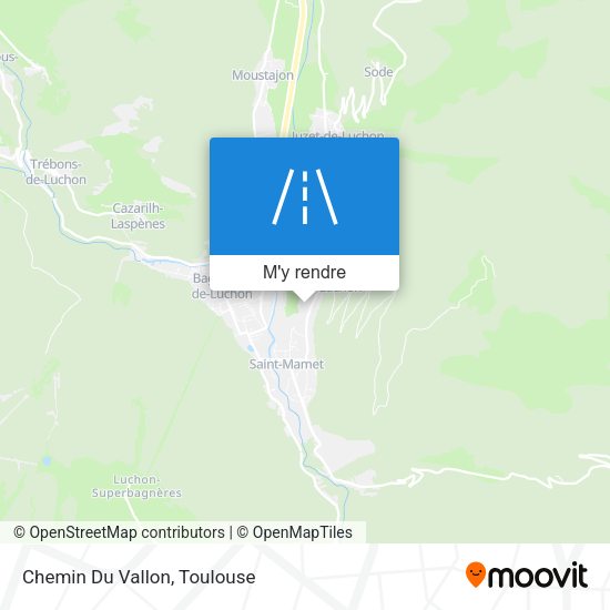 Chemin Du Vallon plan