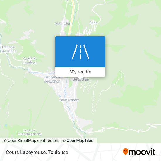 Cours Lapeyrouse plan