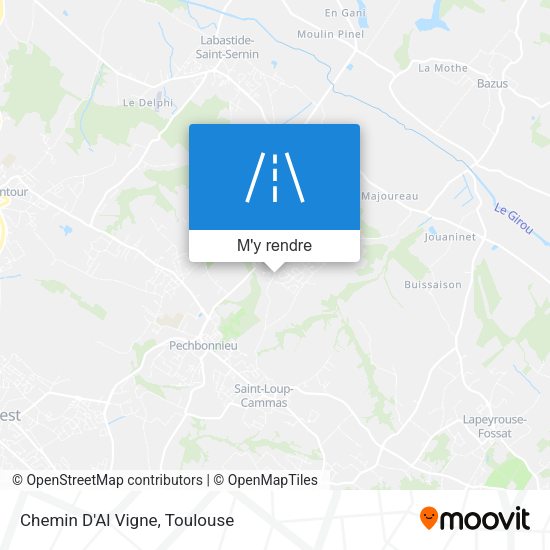 Chemin D'Al Vigne plan