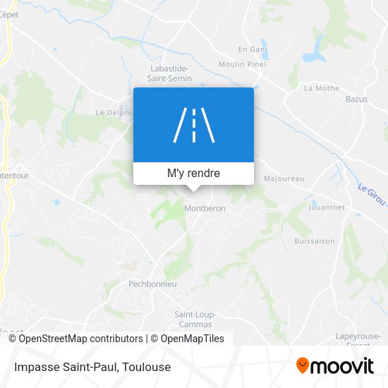 Impasse Saint-Paul plan