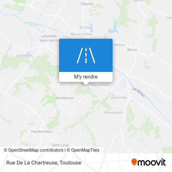 Rue De La Chartreuse plan