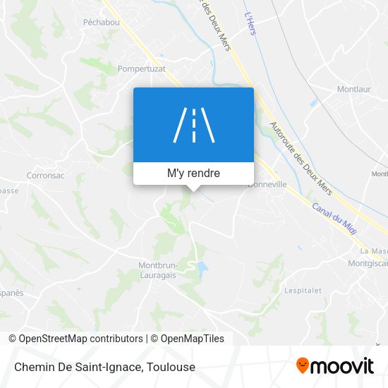Chemin De Saint-Ignace plan