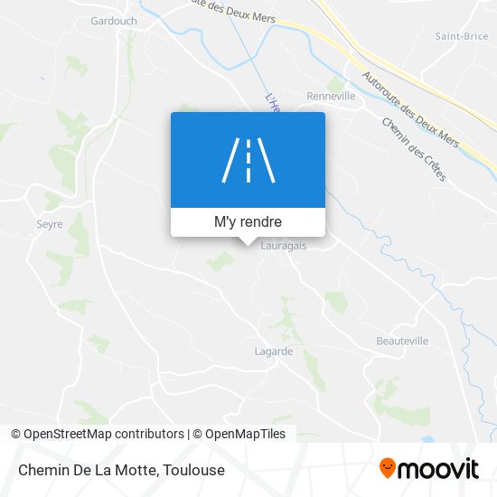 Chemin De La Motte plan