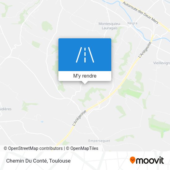 Chemin Du Conté plan