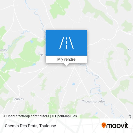Chemin Des Prats plan