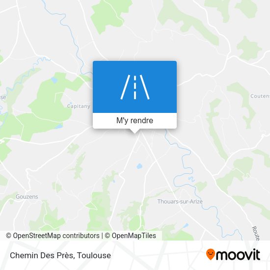 Chemin Des Près plan