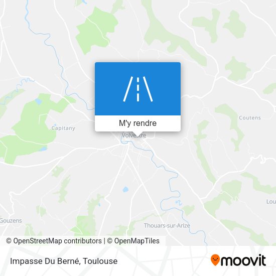 Impasse Du Berné plan