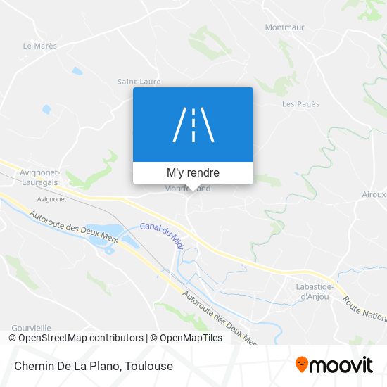 Chemin De La Plano plan