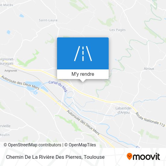 Chemin De La Rivière Des Pierres plan
